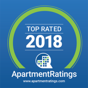 Visoonti has been named a 2018 Top Rated Community By ApartmentRatings.com