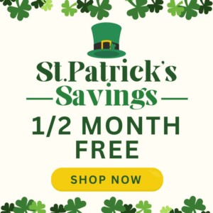 1/2 month free