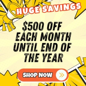 $500 off each month until end of 2025
