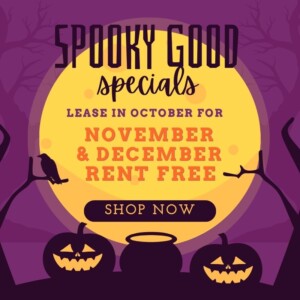 November and December rent free special